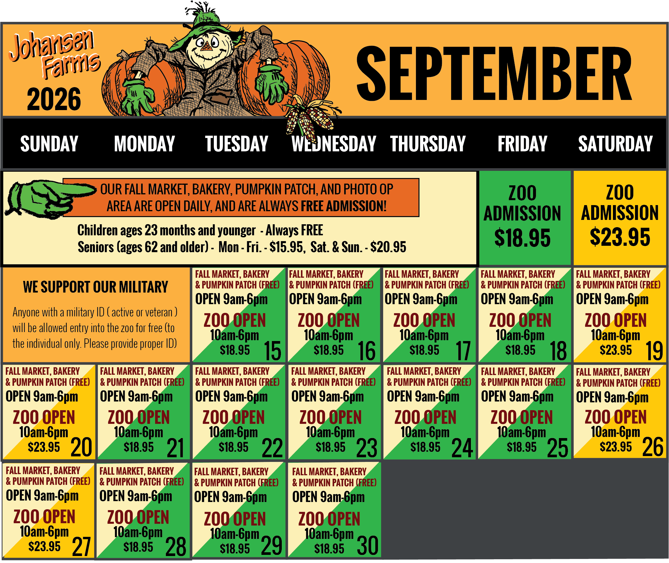 September2026Calendar September 2026 Calendar